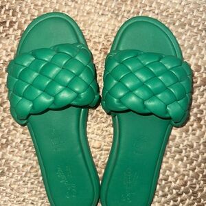 Green Seychelles Sandal